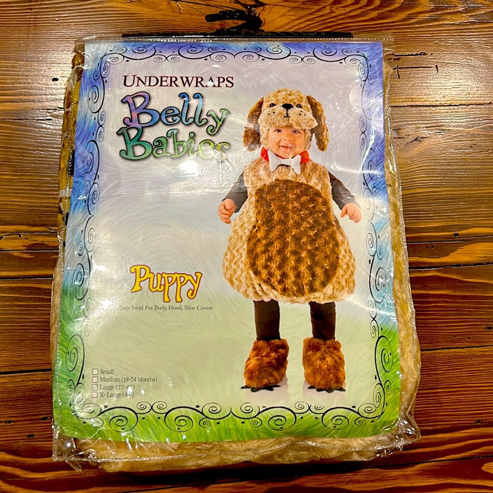 Toddler puppy costume